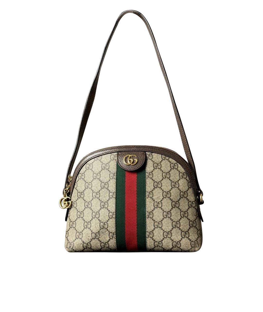 GUCCI Бежевая сумка через плечо, фото 1