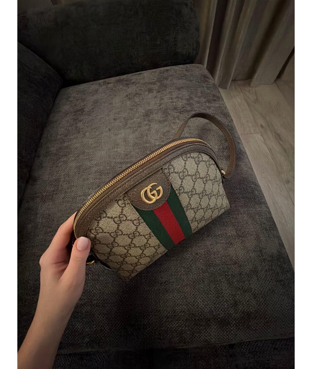GUCCI Бежевая сумка через плечо, фото 4
