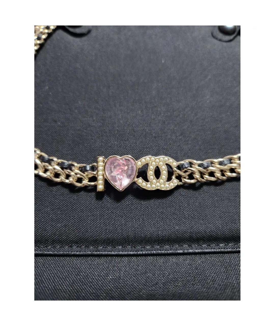 CHANEL Золотой чокер, фото 4