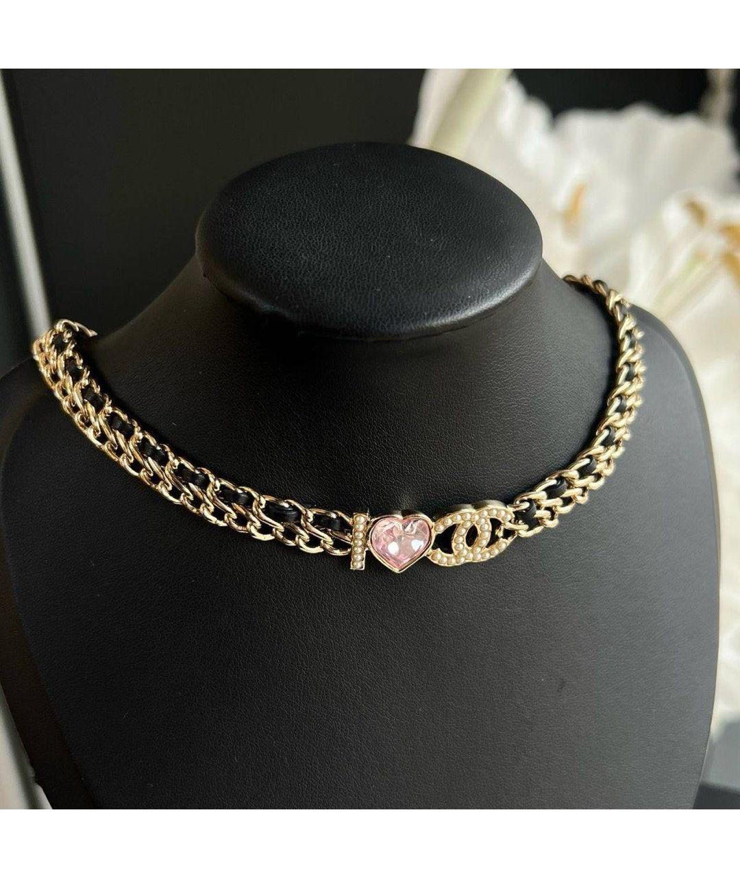 CHANEL Золотой чокер, фото 5