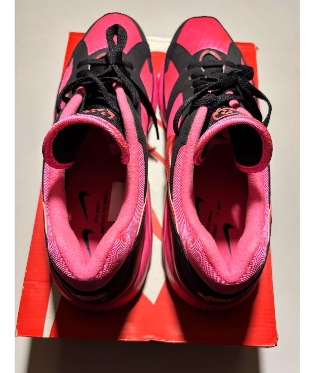 COMME DES GARÇONS HOMME PLUS Фуксия синтетические низкие кроссовки / кеды, фото 4