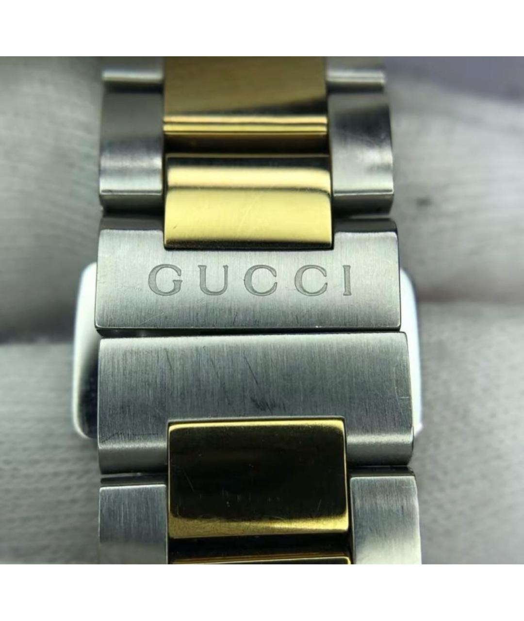 GUCCI Серебряные стальные часы, фото 3