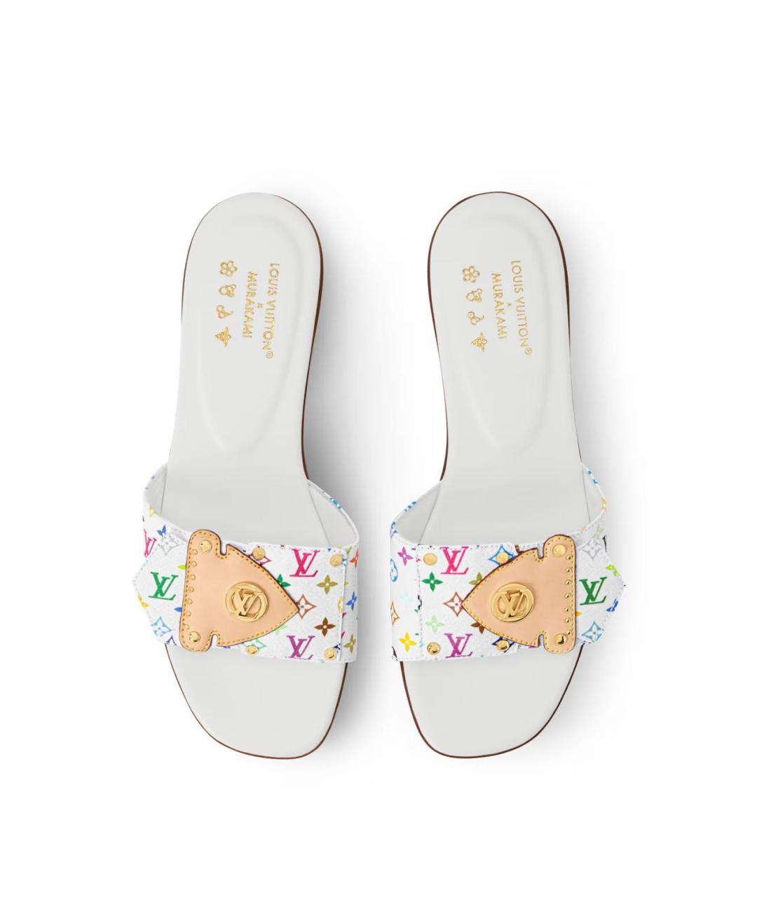 LOUIS VUITTON Мульти кожаные сандалии, фото 2