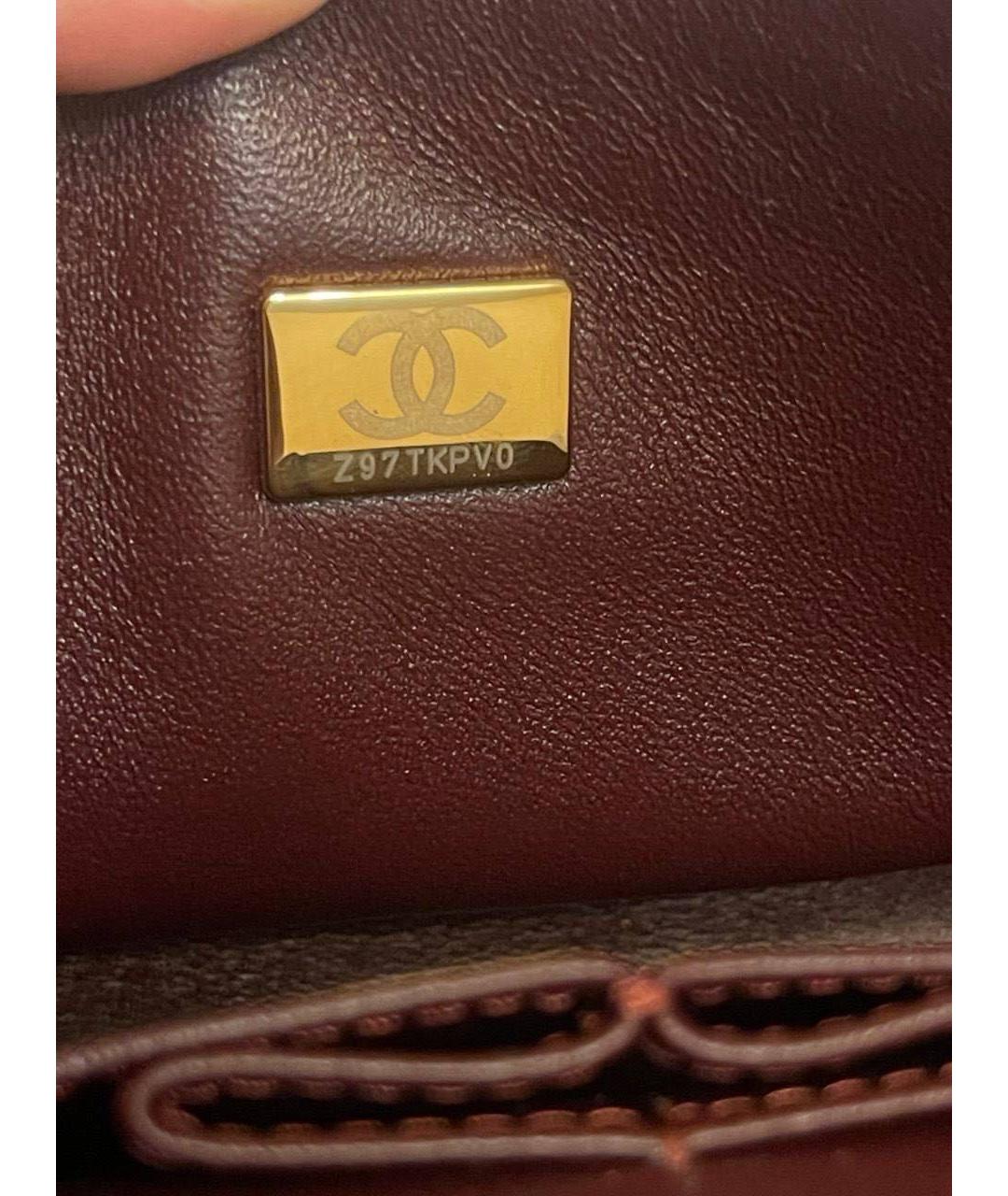 CHANEL Черная кожаная сумка через плечо, фото 4