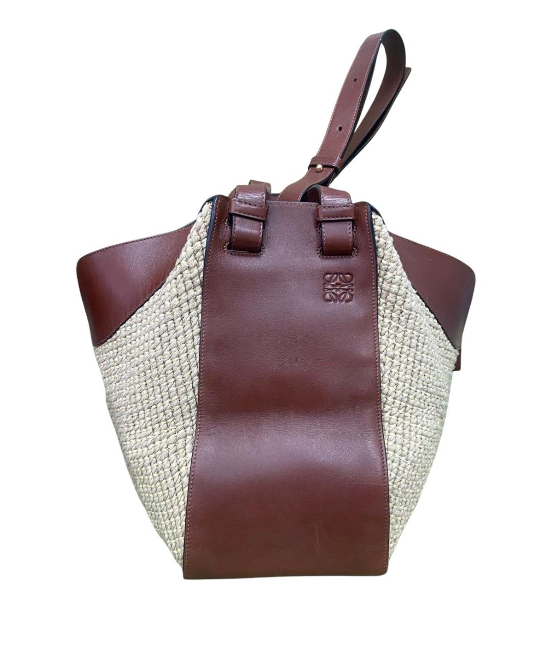 LOEWE Коричневая сумка тоут, фото 1