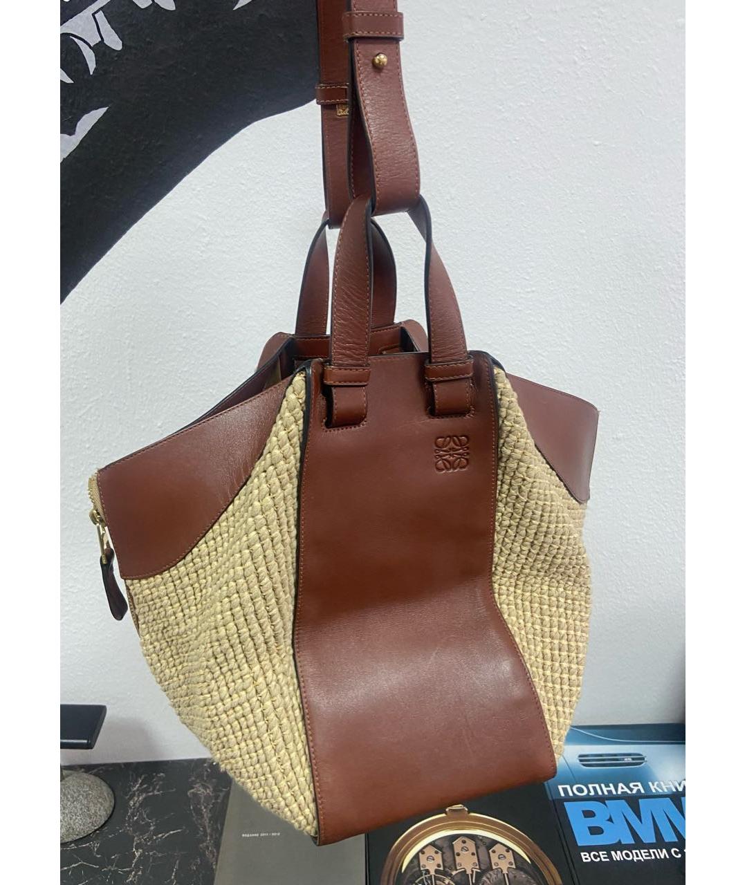 LOEWE Коричневая сумка тоут, фото 2