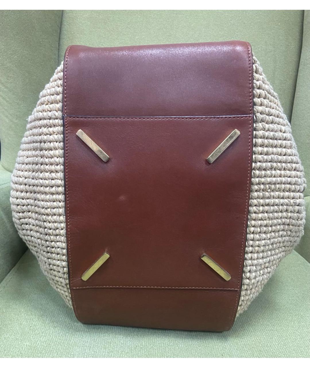 LOEWE Коричневая сумка тоут, фото 5