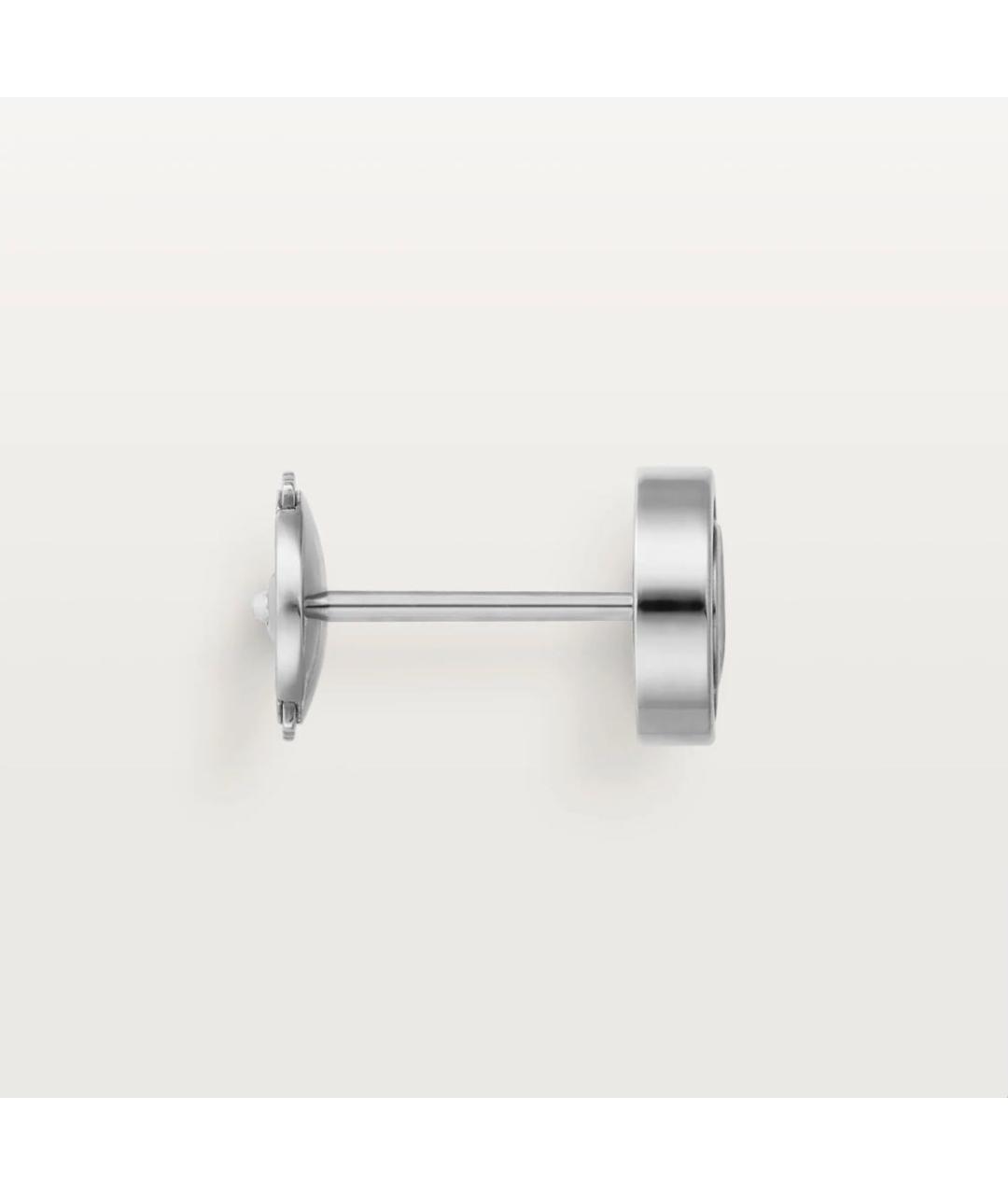 CARTIER Серебряные серьги из белого золота, фото 3