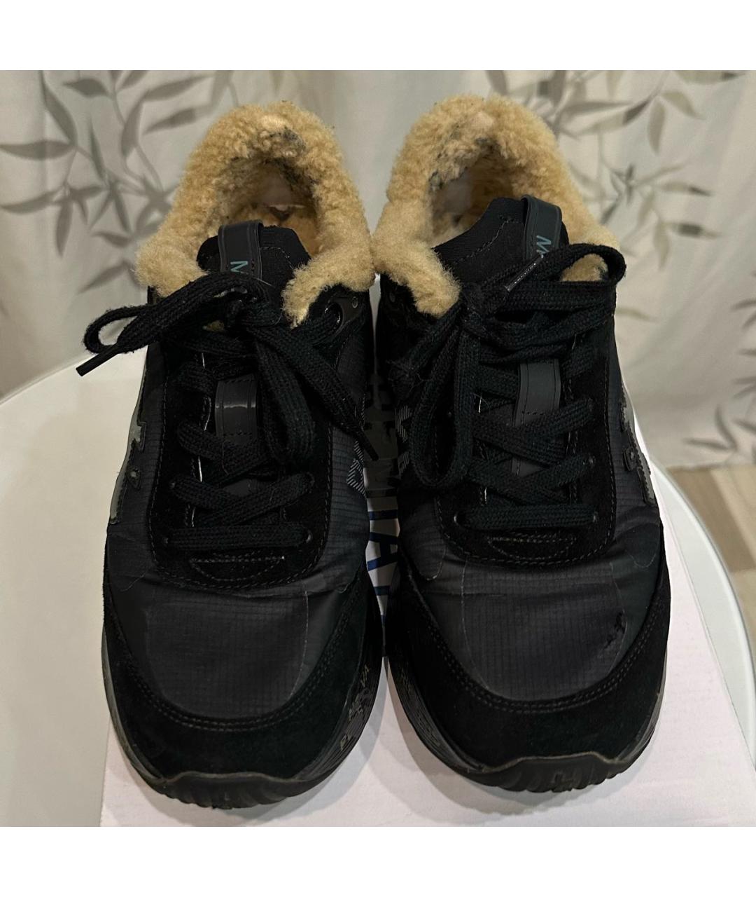 PREMIATA Черные замшевые кроссовки, фото 3