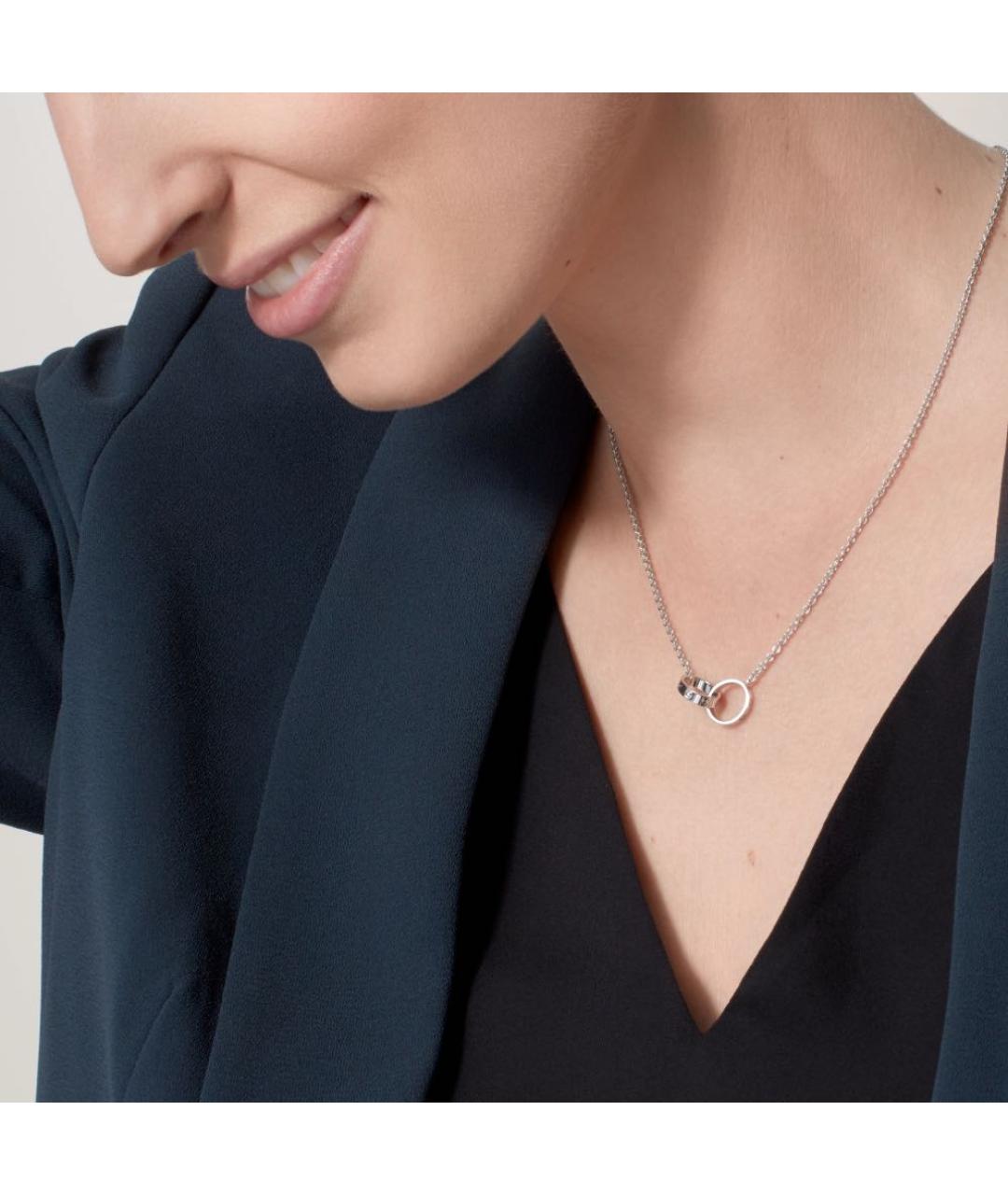 CARTIER Серебряное колье из белого золота, фото 4
