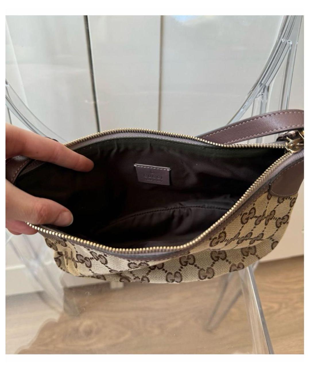 GUCCI Бежевая сумка через плечо, фото 4