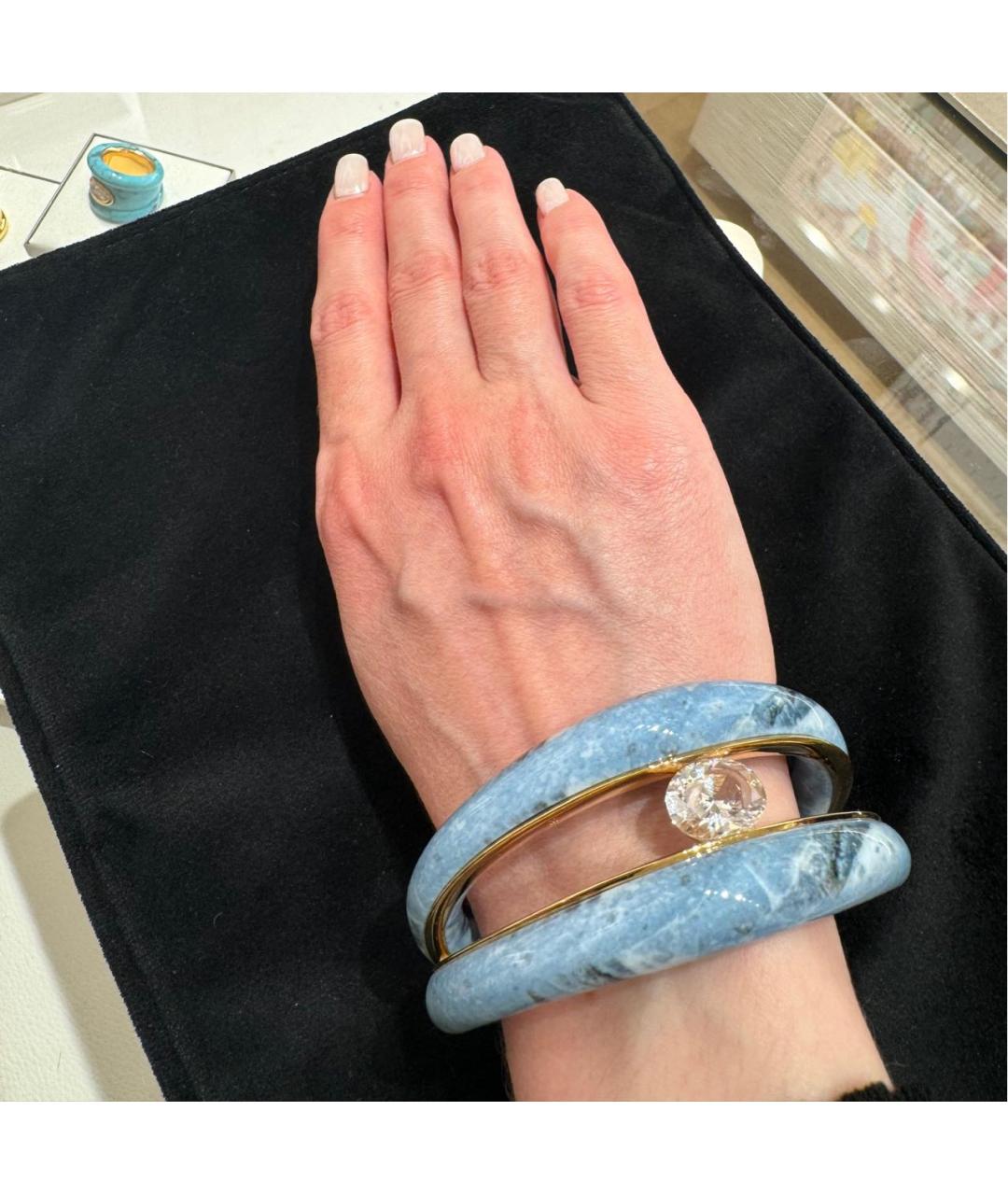 CHRISTIAN DIOR Голубой браслет, фото 2