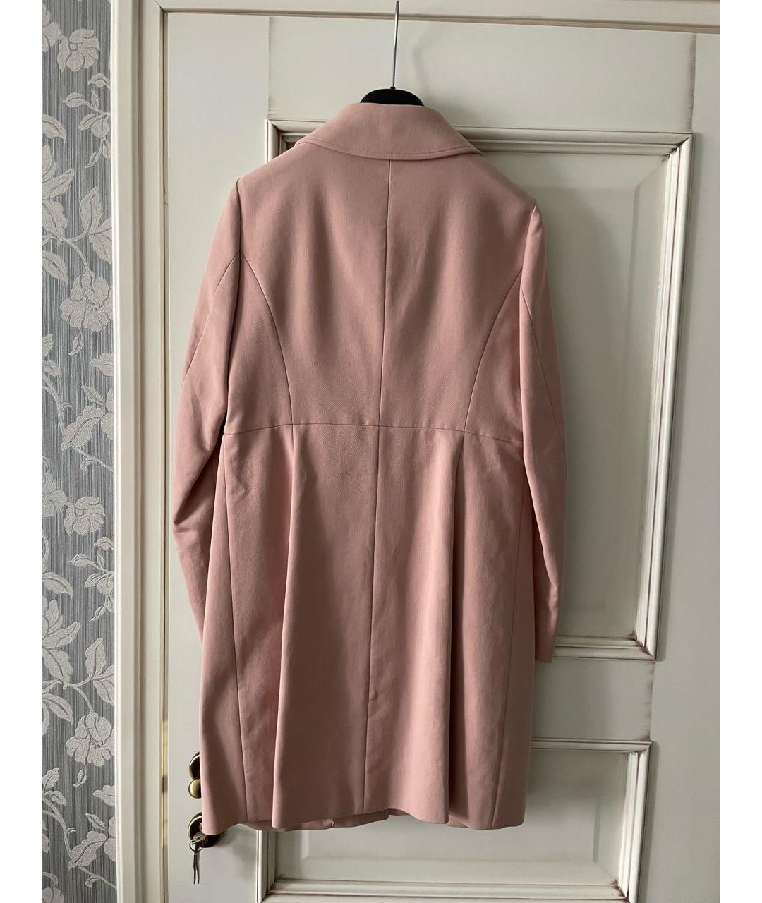 HERNO Розовое хлопковое пальто, фото 2