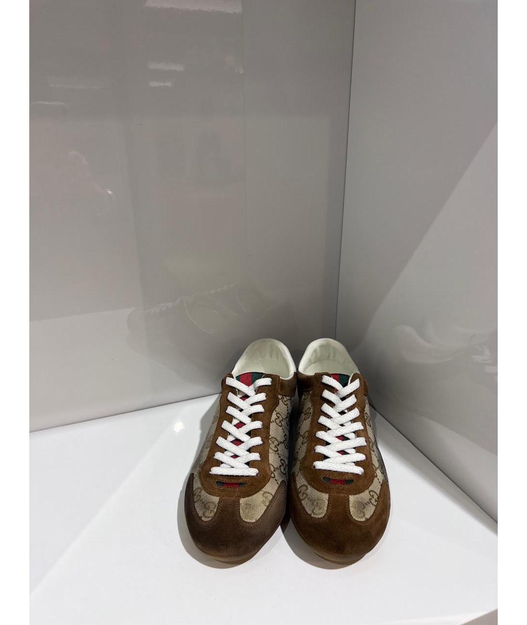 GUCCI Мульти низкие кроссовки / кеды, фото 3