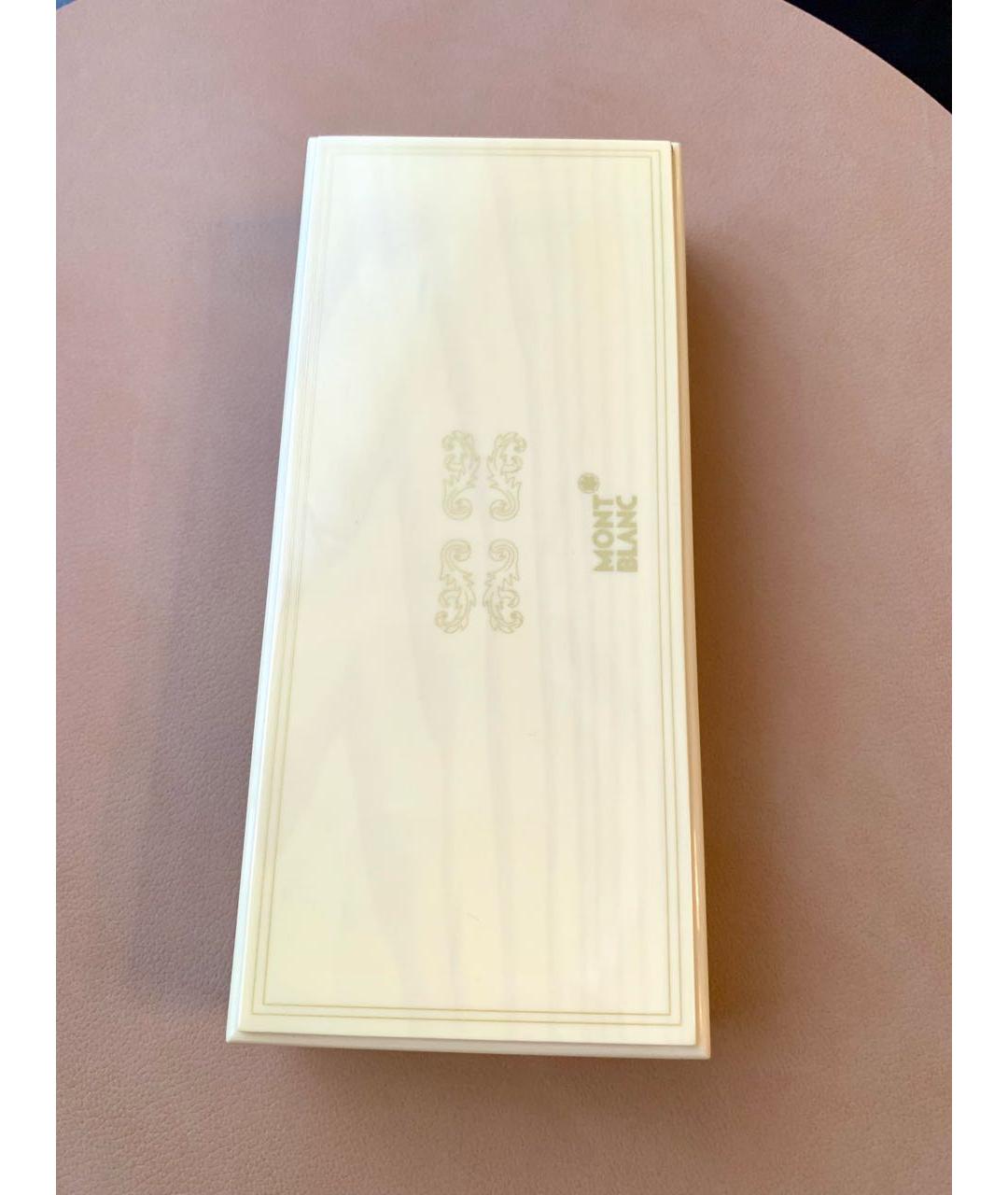 MONTBLANC Белая керамическая перьевая ручка, фото 2