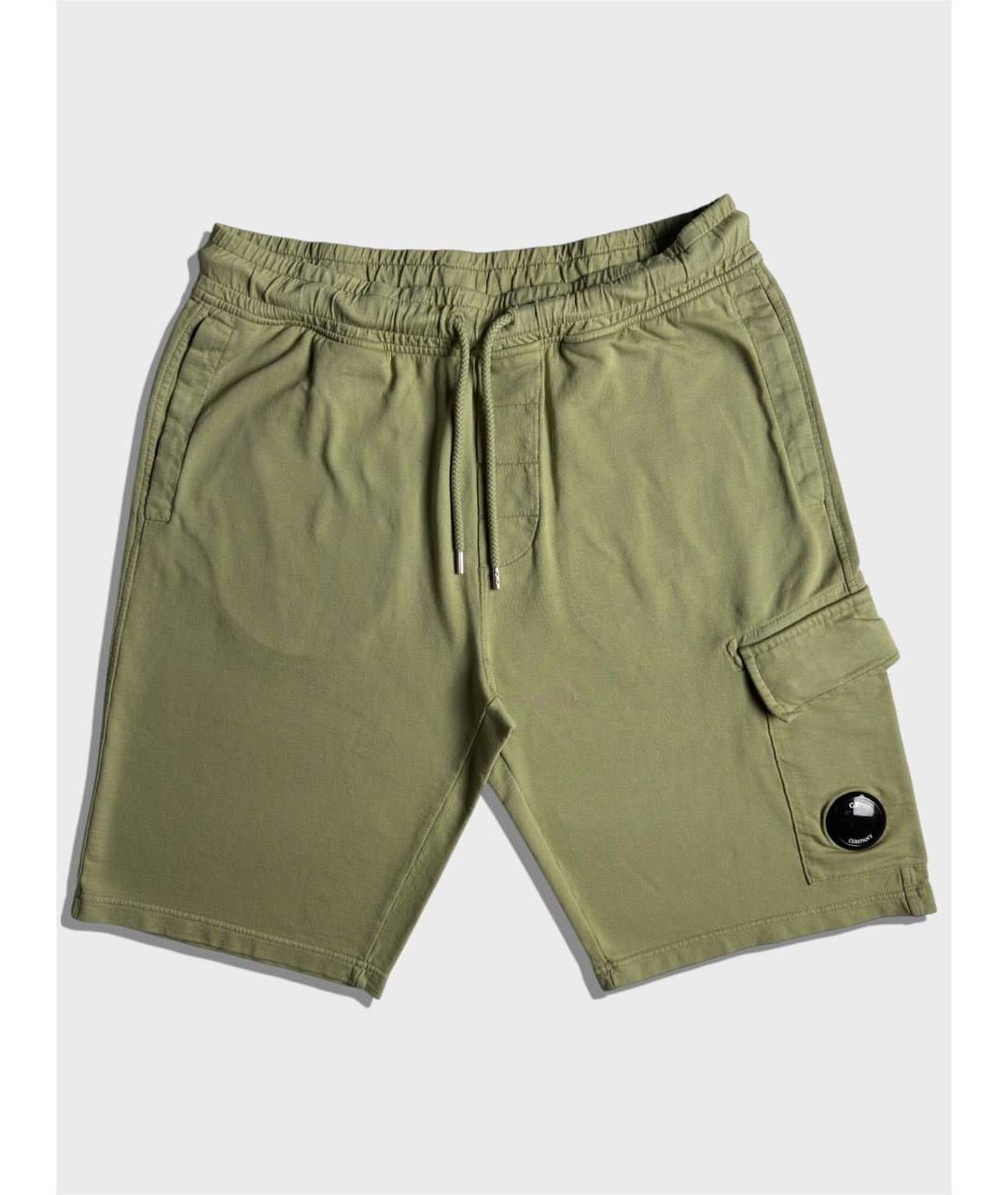 CP COMPANY Салатовые хлопковые шорты, фото 6