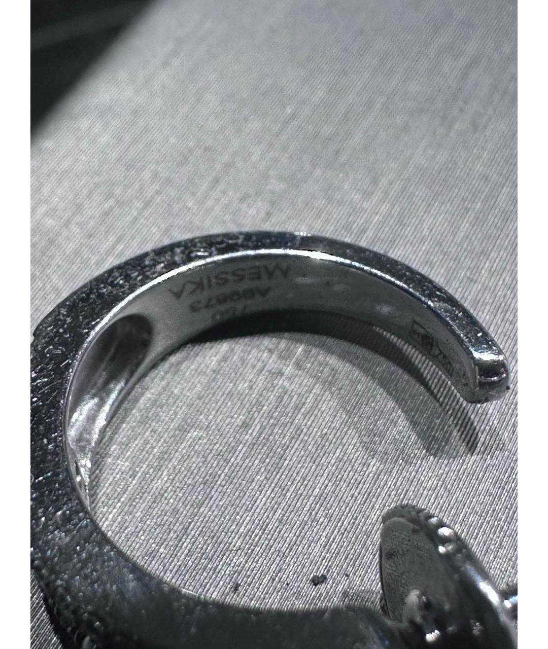 MESSIKA Серебряные серьги из белого золота, фото 4