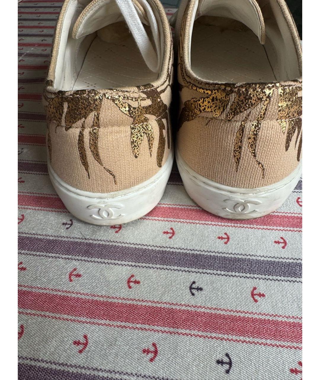 CHANEL Белые кожаные слипоны, фото 3