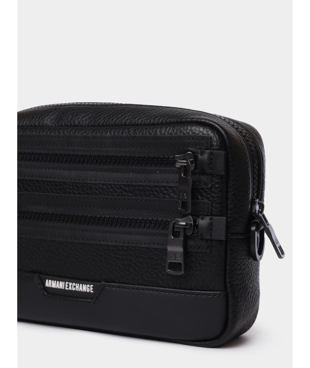 ARMANI EXCHANGE Черная сумка на плечо, фото 2