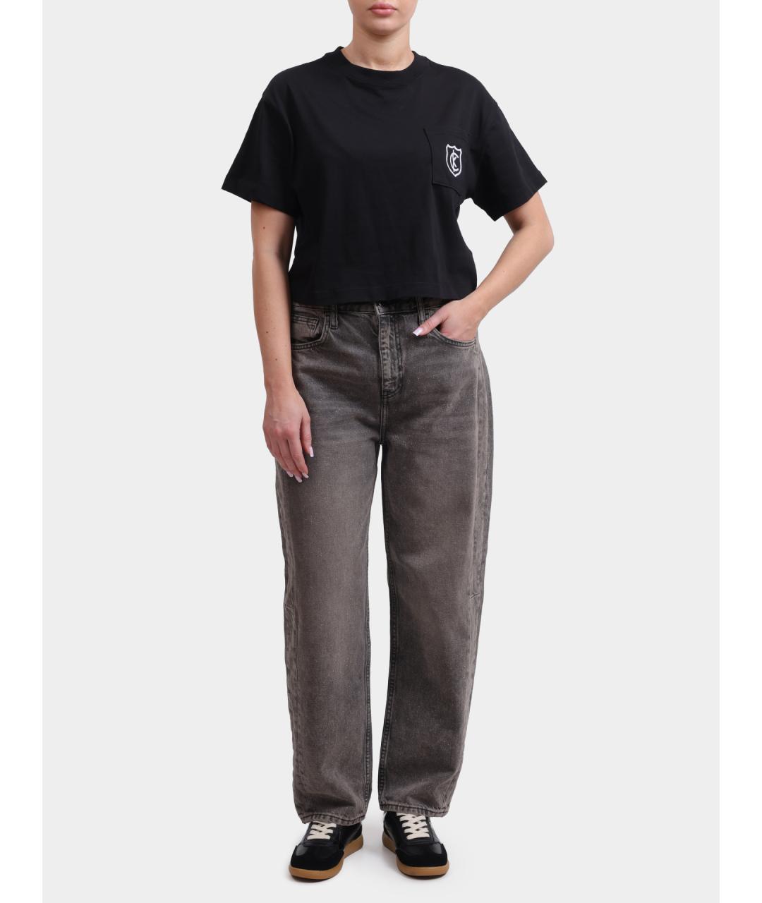 LIU JO Серые прямые джинсы, фото 2