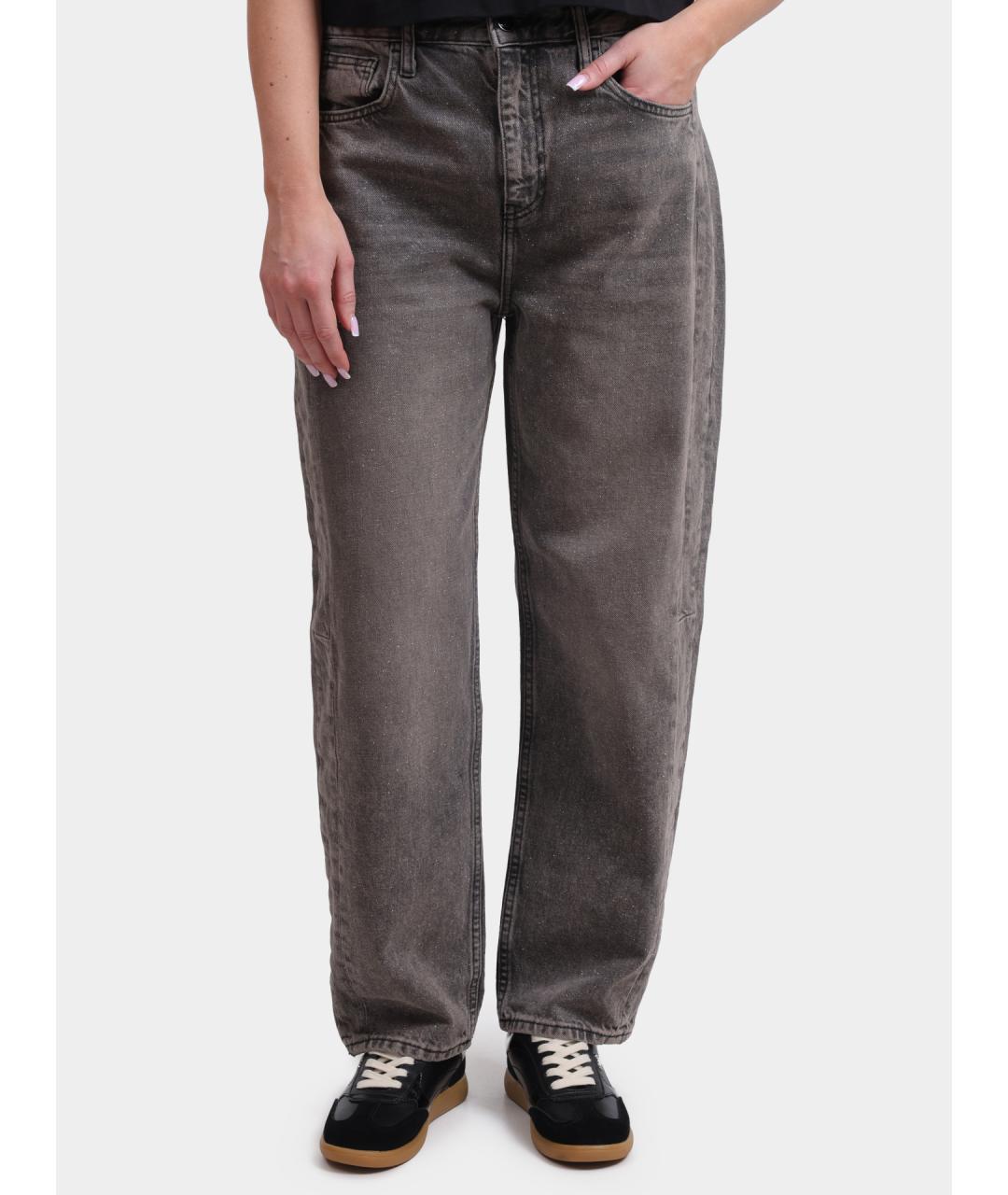 LIU JO Серые прямые джинсы, фото 6