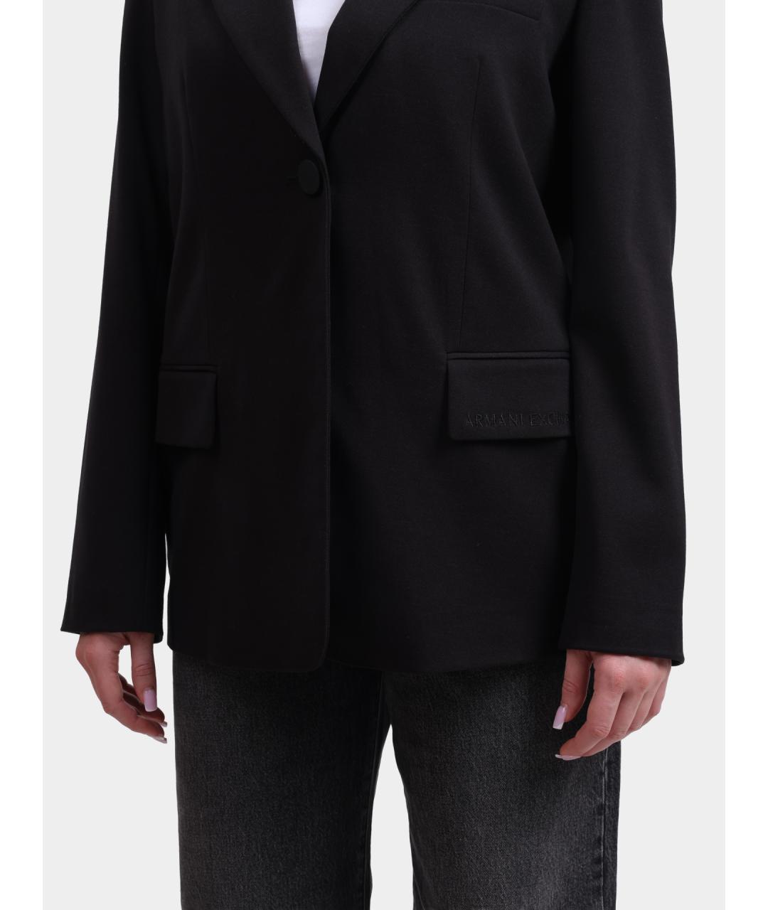 ARMANI EXCHANGE Черный жакет/пиджак, фото 4