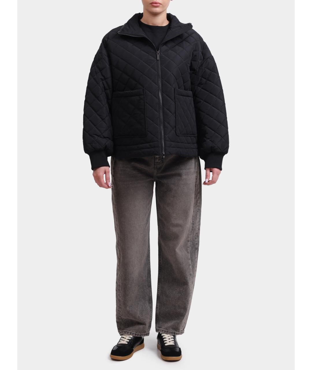 ARMANI EXCHANGE Черная полиамидовая куртка, фото 2