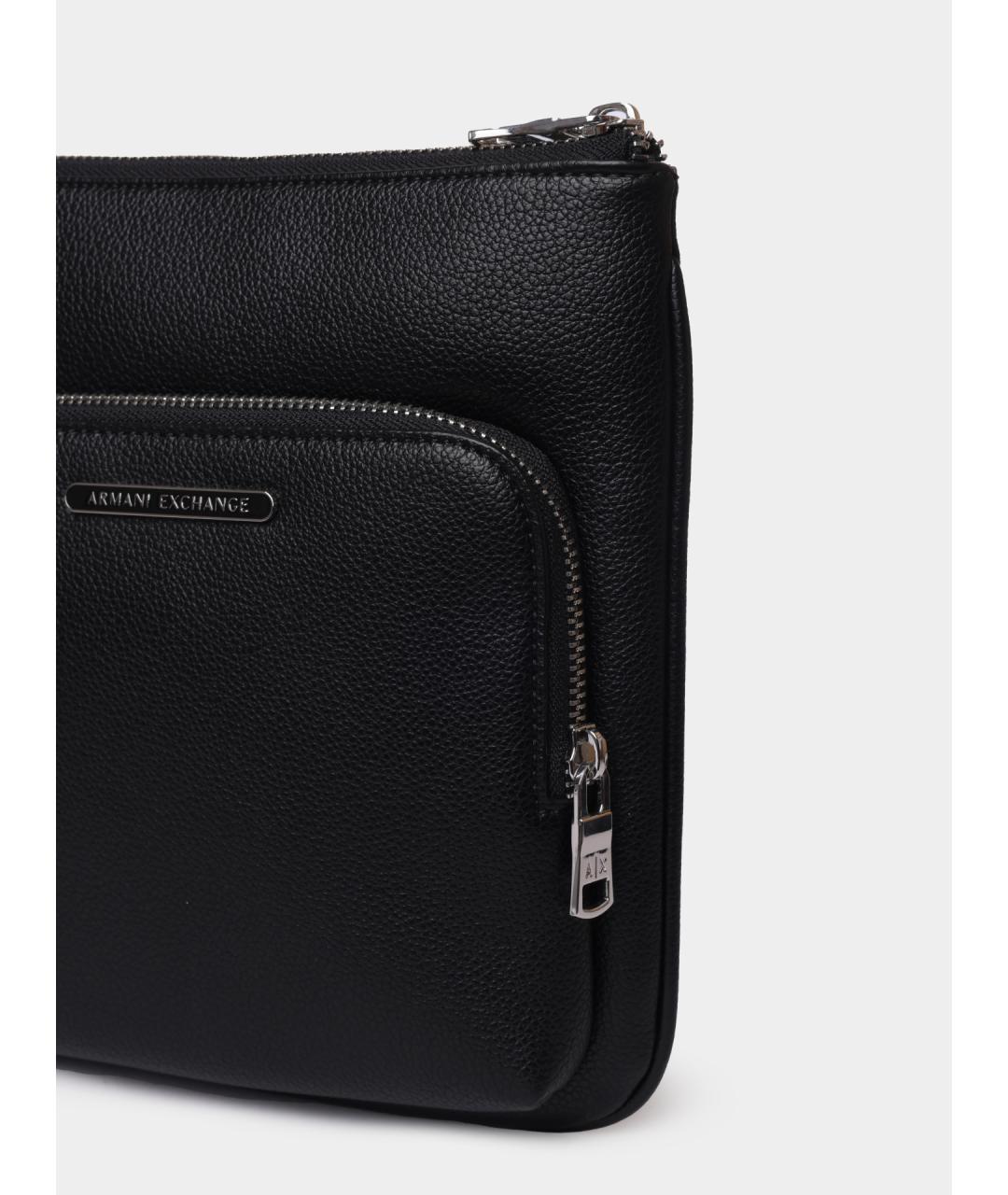 ARMANI EXCHANGE Черная сумка на плечо, фото 3