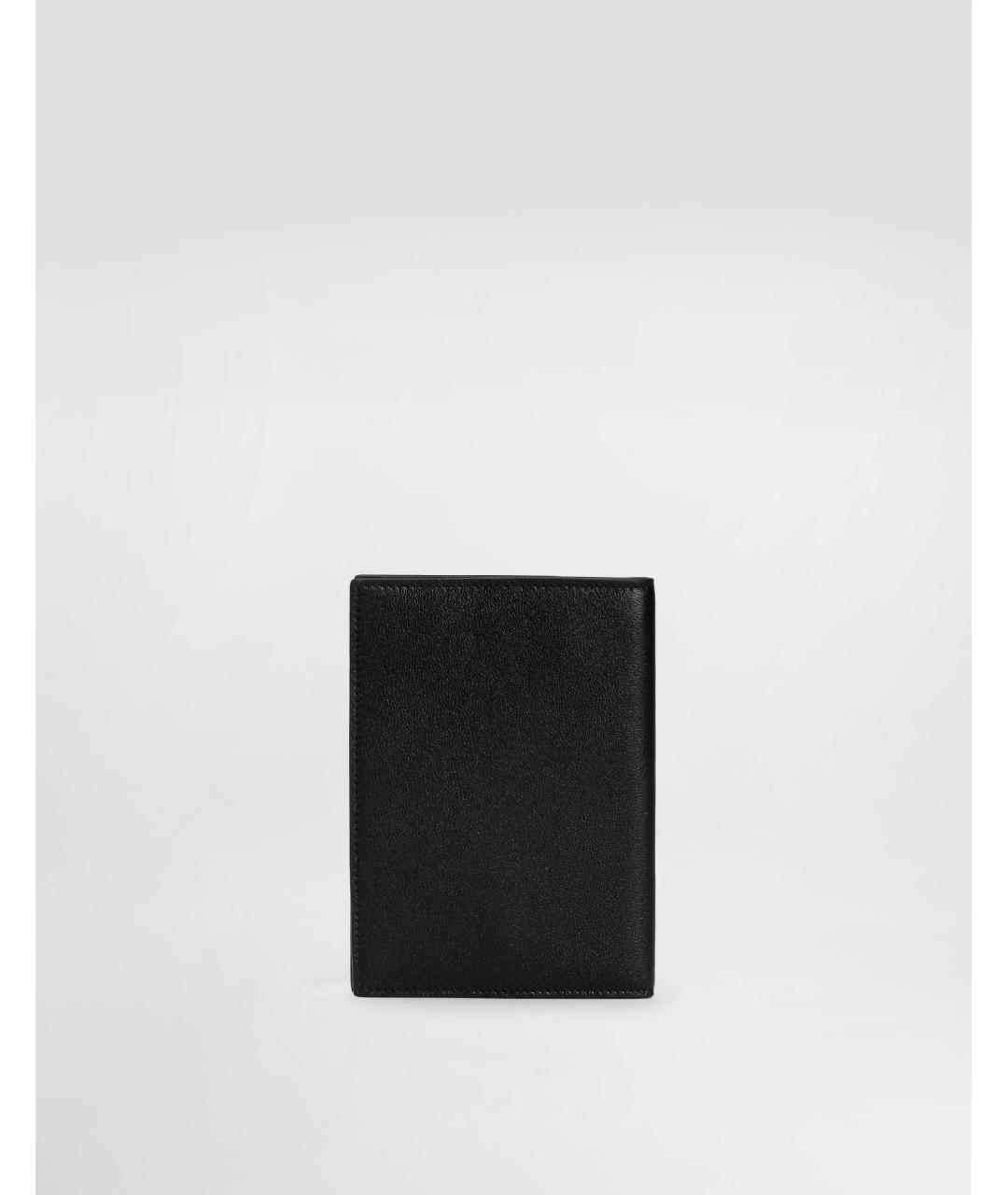 DOLCE&GABBANA Черный кожаный кардхолдер, фото 5