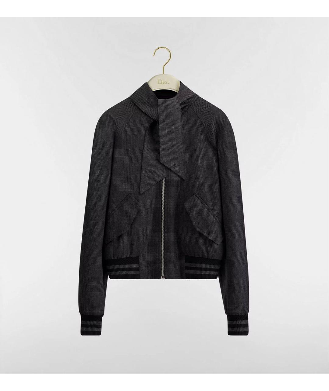 CHRISTIAN DIOR Черный жакет/пиджак, фото 5