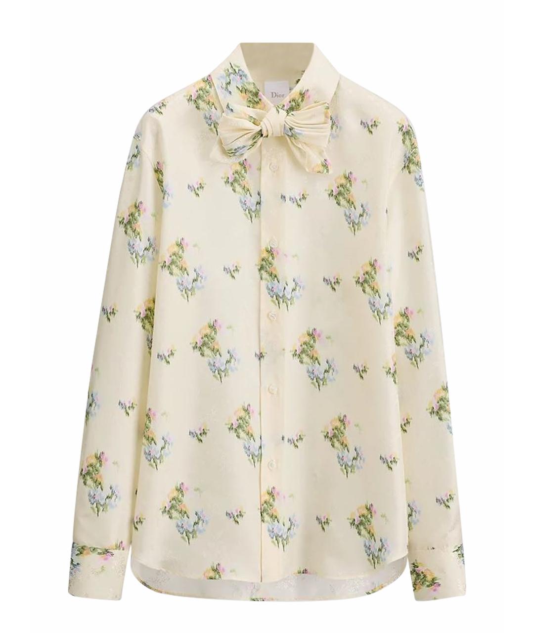 CHRISTIAN DIOR Бежевая блузы, фото 1