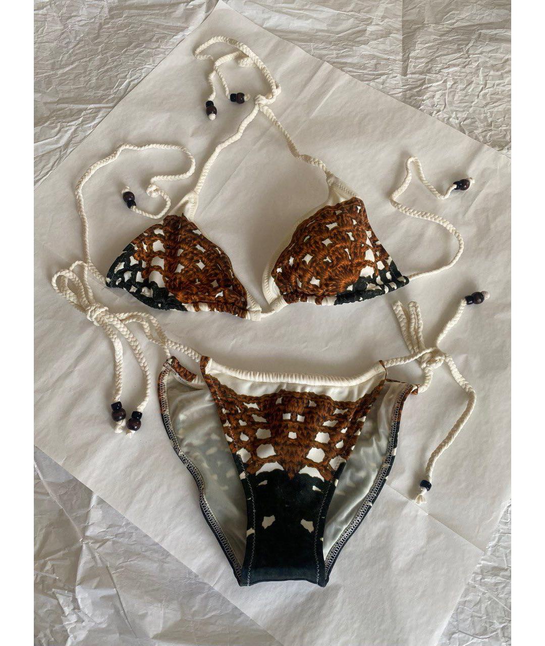 DOLCE&GABBANA Мульти полиамидовый купальник, фото 4