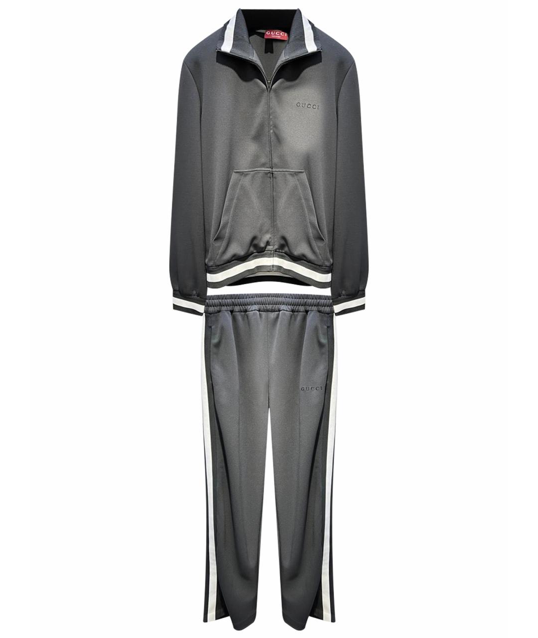 GUCCI Серый спортивный костюм, фото 1