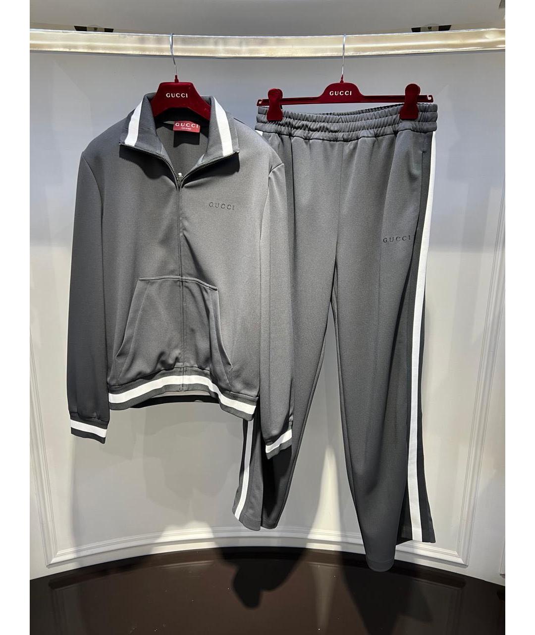GUCCI Серый спортивный костюм, фото 3