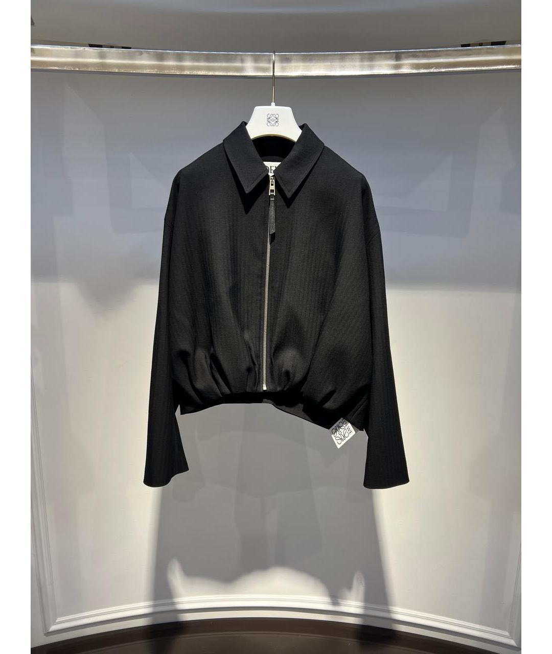 LOEWE Черная куртка, фото 2
