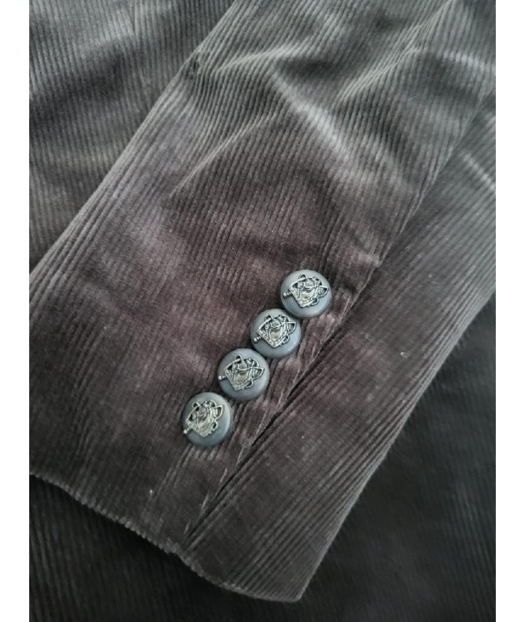 RALPH LAUREN Коричневый хлопковый жакет/пиджак, фото 5