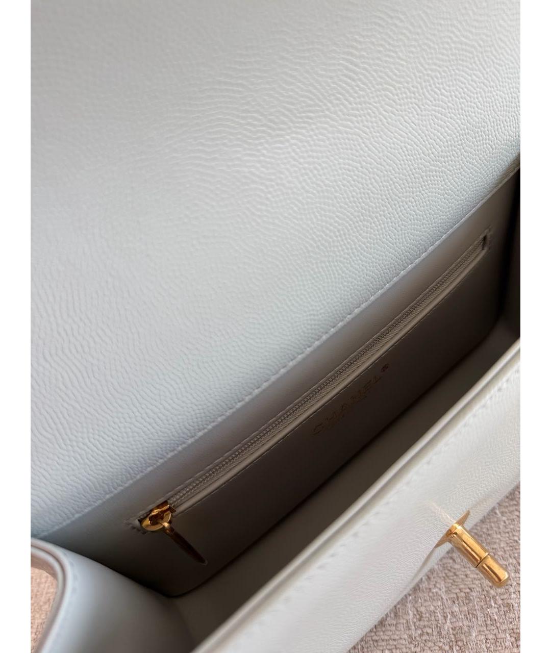 CHANEL Кожаная сумка через плечо, фото 5