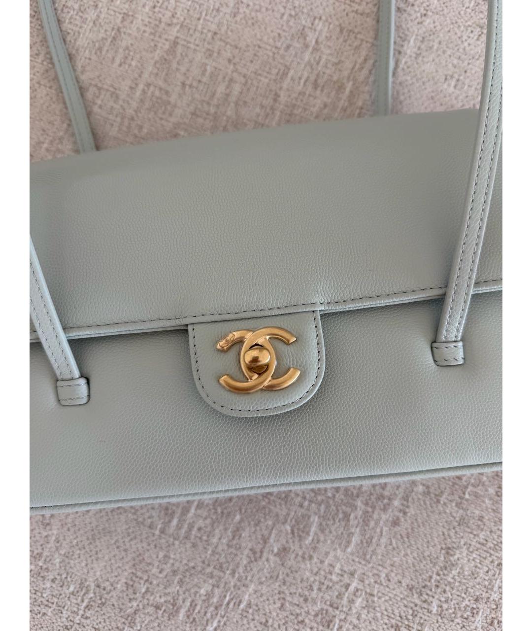 CHANEL Кожаная сумка через плечо, фото 2