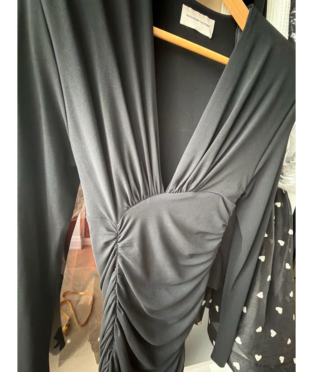 ALEXANDRE VAUTHIER Черное коктейльное платье, фото 3