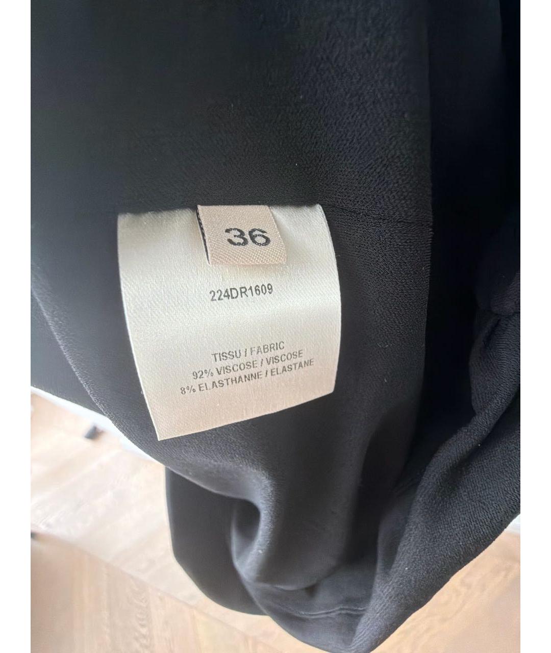 ALEXANDRE VAUTHIER Черное коктейльное платье, фото 4