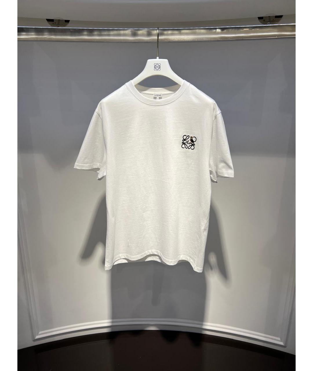 LOEWE Белая футболка, фото 2