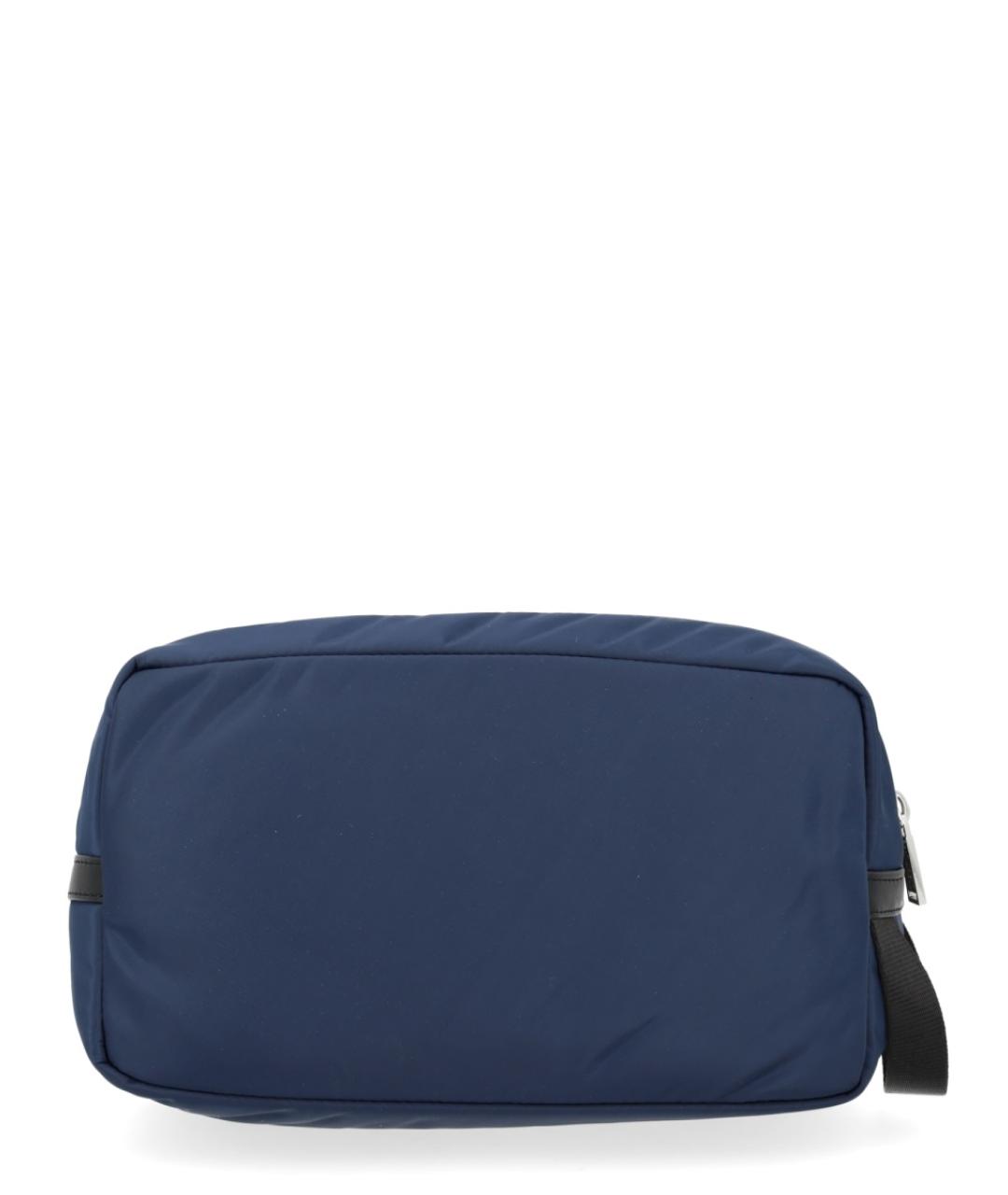 DSQUARED2 Синяя синтетическая сумка на плечо, фото 3