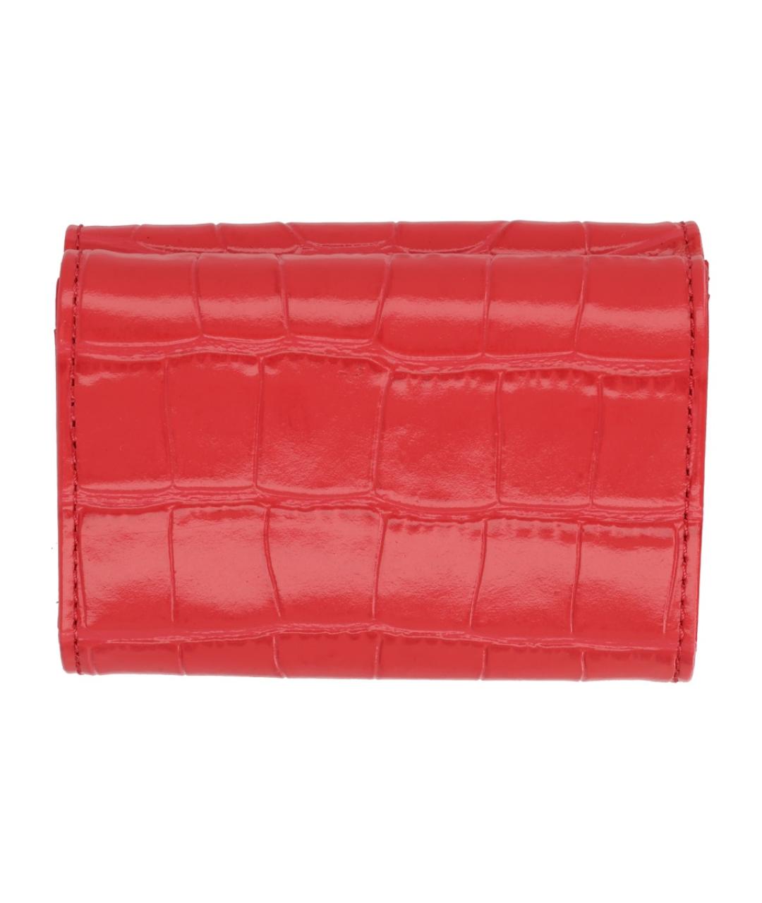 VIVIENNE WESTWOOD Красный кожаный кошелек, фото 2