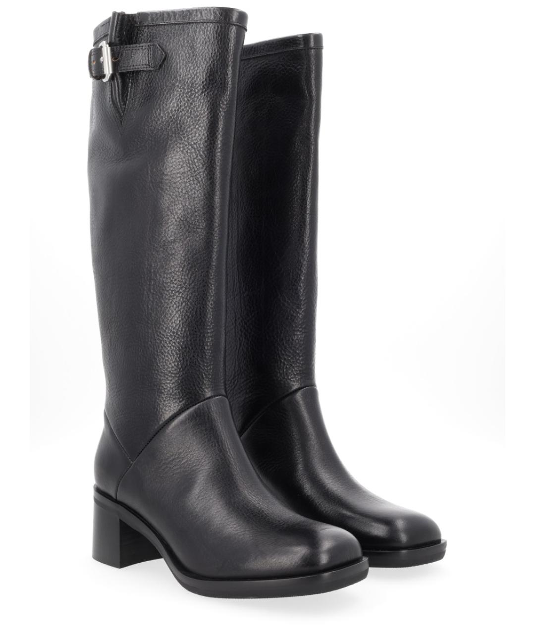 OUR LEGACY Черные кожаные сапоги, фото 2