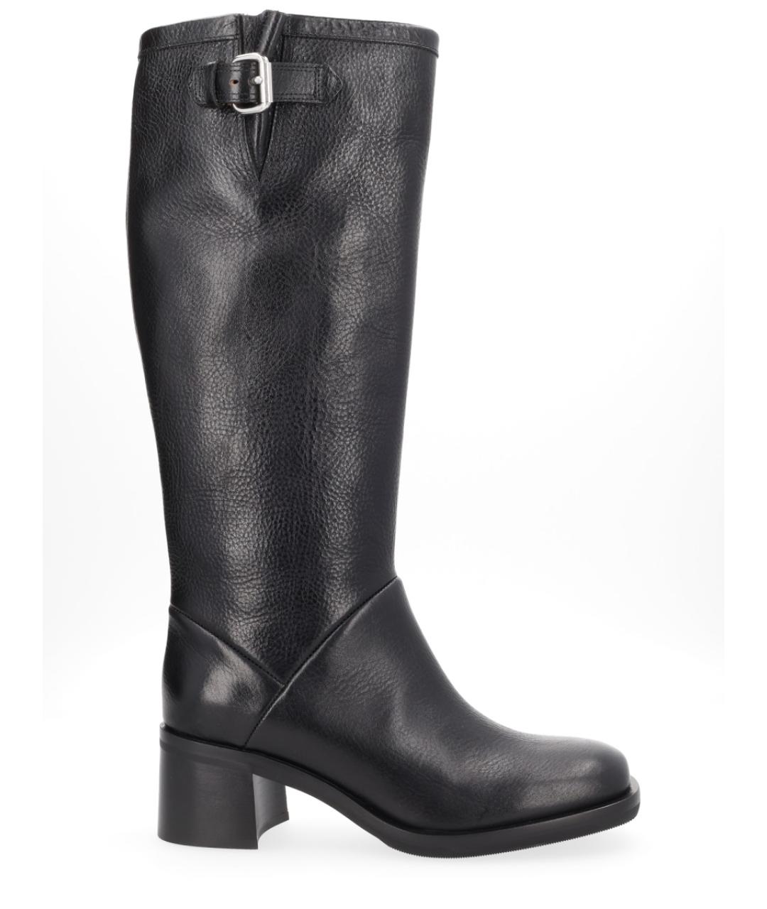 OUR LEGACY Черные кожаные сапоги, фото 1