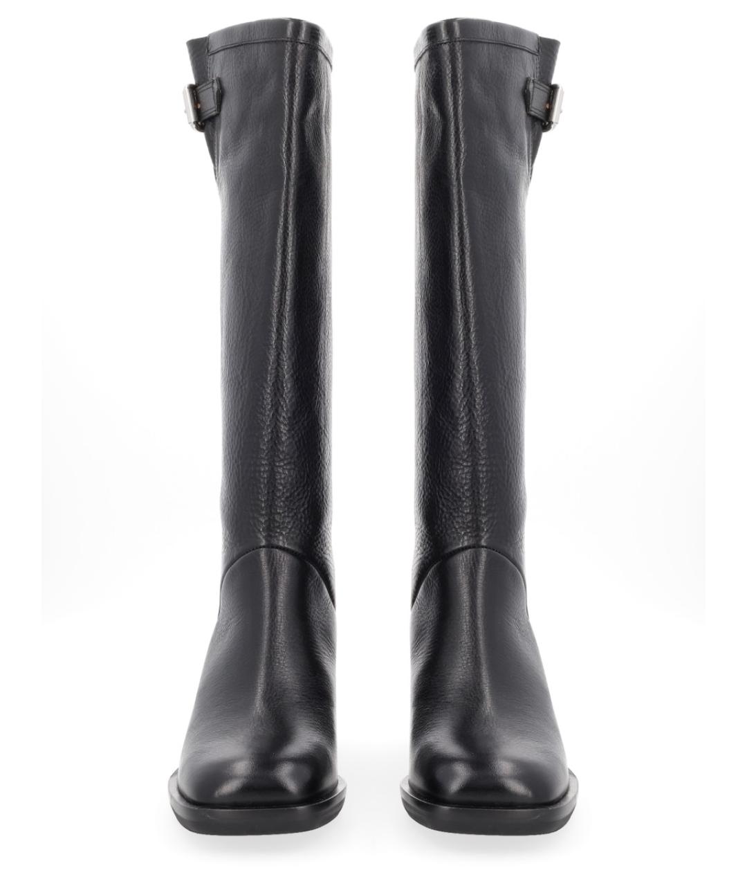 OUR LEGACY Черные кожаные сапоги, фото 3