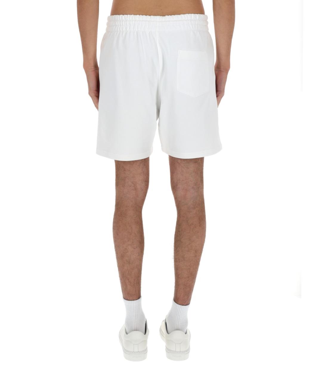 CASABLANCA Белые хлопковые шорты, фото 5