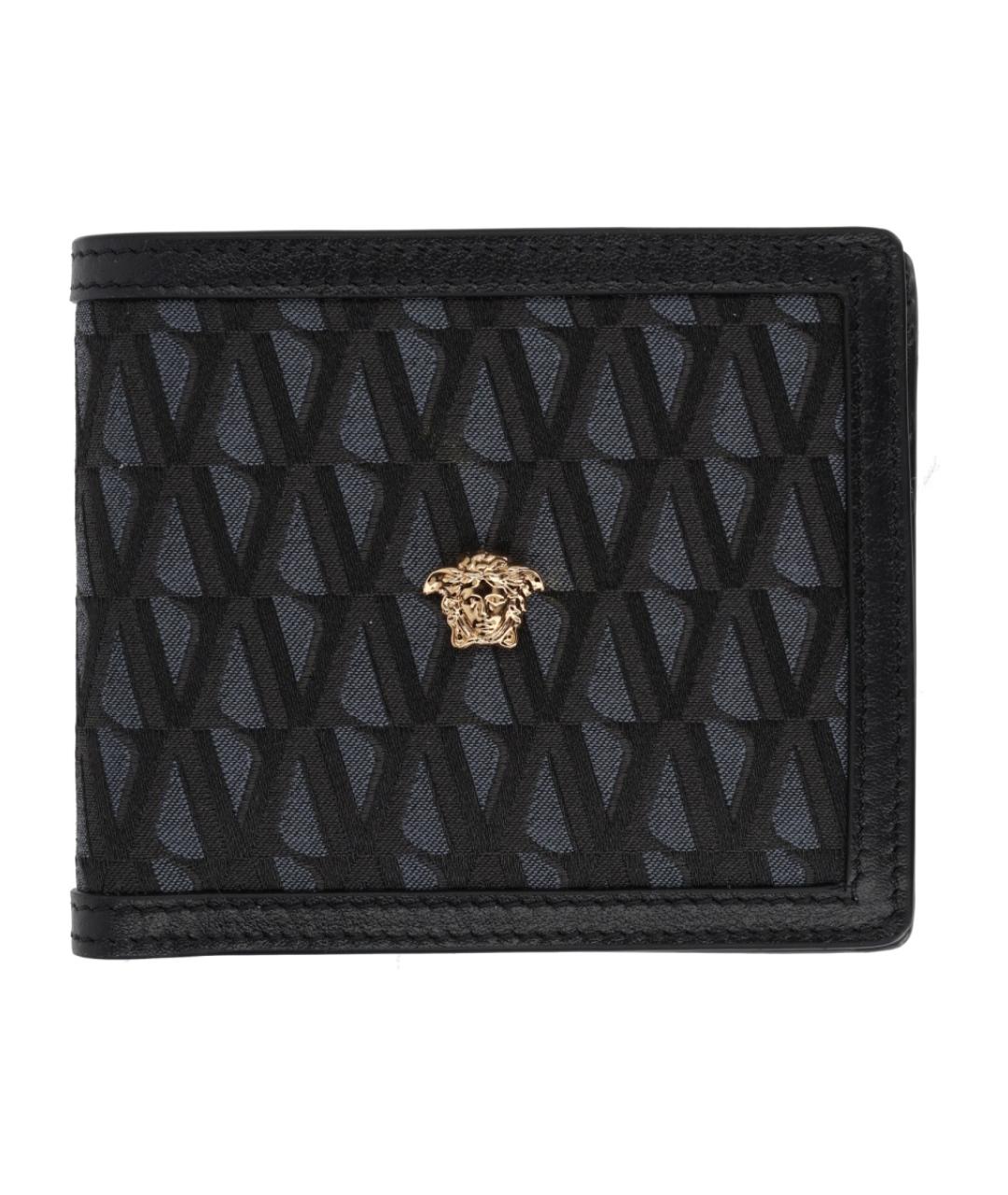 VERSACE Черный кошелек, фото 1