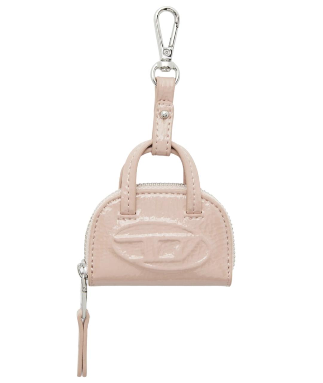 DIESEL Розовый брелок, фото 1