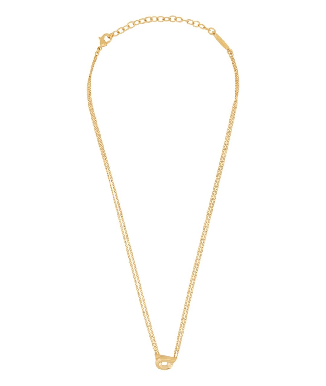 FERRAGAMO Золотая металлическая цепочка, фото 1